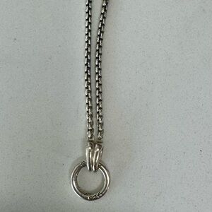 David Yurman Silver Chain Necklace